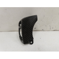 06 Lamborghini Gallardo #1310 Trim, Steering Column Switch Cover Carbon Fiber LH 400953561D