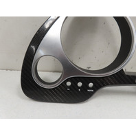 06 Lamborghini Gallardo #1310 Trim, Cluster Gauge Bezel Cover Carbon Fiber 400857053F