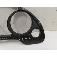 06 Lamborghini Gallardo #1310 Trim, Cluster Gauge Bezel Cover Carbon Fiber 400857053F