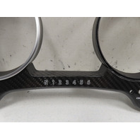 06 Lamborghini Gallardo #1310 Trim, Cluster Gauge Bezel Cover Carbon Fiber 400857053F
