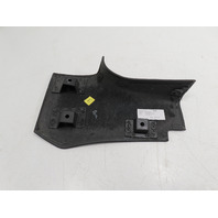 06 Lamborghini Gallardo #1310 Trim, Door Sill Cover Front Leather Black Right 401854888A