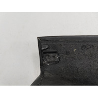 06 Lamborghini Gallardo #1310 Trim, Door Sill Cover Front Leather Black Left 401854887A