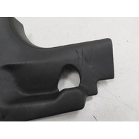 06 Lamborghini Gallardo #1310 Trim, Door Sill Cover Front Leather Black Left 401854887A