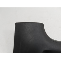 06 Lamborghini Gallardo #1310 Trim, Door Sill Cover Front Leather Black Left 401854887A