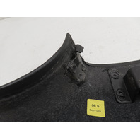 06 Lamborghini Gallardo #1310 Trim, Door Sill Cover Front Leather Black Left 401854887A