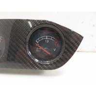 06 Lamborghini Gallardo #1310 Cluster Gauge Oil Battery Temp Carbon Fiber Trim 400857251