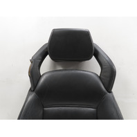 06 Lamborghini Gallardo #1310 Seat Cushion Backrest Leather Heated Black Right 400881406