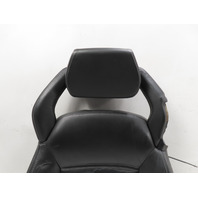 06 Lamborghini Gallardo #1310 Seat Cushion Backrest Leather Heated Black Left 400881405