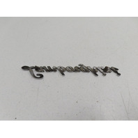06 Lamborghini Gallardo #1310 Emblem Badge Hatch Engine Lid Upper Panel OEM 400853742B