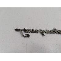 06 Lamborghini Gallardo #1310 Emblem Badge Hatch Engine Lid Upper Panel OEM 400853742B