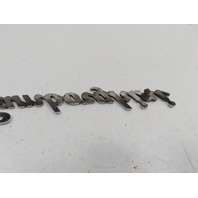 06 Lamborghini Gallardo #1310 Emblem Badge Hatch Engine Lid Upper Panel OEM 400853742B