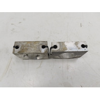 06 Lamborghini Gallardo #1310 Bracket Pair, U-Bolt Mount Steering Rack 400422761C