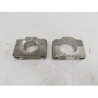 06 Lamborghini Gallardo #1310 Bracket Pair, U-Bolt Mount Steering Rack 400422761C