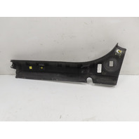 06 Lamborghini Gallardo #1310 Trim, Door Sill Cover Leather Black Left 400854903C