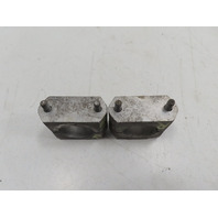 06 Lamborghini Gallardo #1310 Bracket Pair, U-Bolt Mount Sway Bar Rear 400411031D