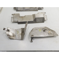06 Lamborghini Gallardo #1310 Heatshield Set Cover Engine Exhaust Manifold LH RH 400103767, 400103768