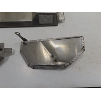 06 Lamborghini Gallardo #1310 Heatshield Set Cover Engine Exhaust Manifold LH RH 400103767, 400103768