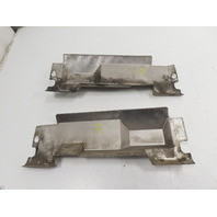 06 Lamborghini Gallardo #1310 Heatshield Set Cover Engine Exhaust Manifold LH RH 400103767, 400103768