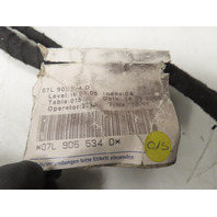 06 Lamborghini Gallardo #1310 Wire, Wiring Engine Bay Harness Plug Left 07L905534D