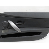 07 BMW Z4 E85 #1311 Door Panel, Right Passenger Sensatec Black