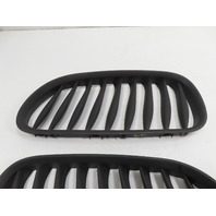 07 BMW Z4 E85 #1311 Grill, Front Bumper Kidney, Pair Black