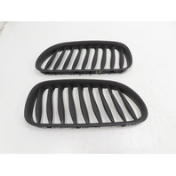 07 BMW Z4 E85 #1311 Grill, Front Bumper Kidney, Pair Black