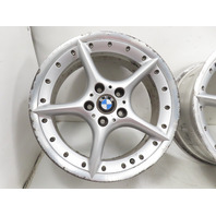 BMW Z4 E85 E86 BBS Wheel Set 5 Star Spoke Style 108 Two Piece Staggard OEM RT222