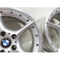 BMW Z4 E85 E86 BBS Wheel Set 5 Star Spoke Style 108 Two Piece Staggard OEM RT222