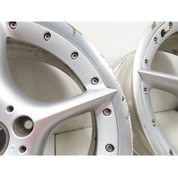 BMW Z4 E85 E86 BBS Wheel Set 5 Star Spoke Style 108 Two Piece Staggard OEM RT222