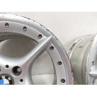 BMW Z4 E85 E86 BBS Wheel Set 5 Star Spoke Style 108 Two Piece Staggard OEM RT222