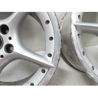 BMW Z4 E85 E86 BBS Wheel Set 5 Star Spoke Style 108 Two Piece Staggard OEM RT222