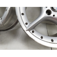 BMW Z4 E85 E86 BBS Wheel Set 5 Star Spoke Style 108 Two Piece Staggard OEM RT222
