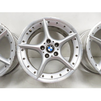BMW Z4 E85 E86 BBS Wheel Set 5 Star Spoke Style 108 Two Piece Staggard OEM RT222