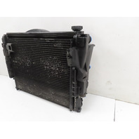 03 BMW Z4 E85 #1312 Radiator A/C Condenser & Auxiliary Fan w/ Reservoir OEM 67326925702