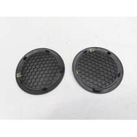 03 BMW Z4 E85 #1312 Trim Pair, Speaker Grill Quarter Panel L or R Black 51417112115
