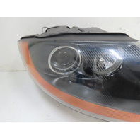 03 BMW Z4 E85 #1312 Headlight, Xenon Right Passenger Black / Amber