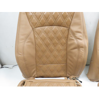 03 BMW Z4 E85 #1312 Ridies Seat Cushion Leather Backrest & Bottom Set Heated