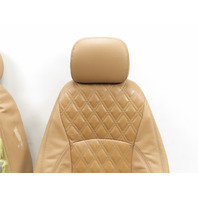 03 BMW Z4 E85 #1312 Ridies Seat Cushion Leather Backrest & Bottom Set Heated