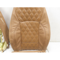 03 BMW Z4 E85 #1312 Ridies Seat Cushion Leather Backrest & Bottom Set Heated