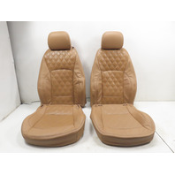 03 BMW Z4 E85 #1312 Ridies Seat Cushion Leather Backrest & Bottom Set Heated
