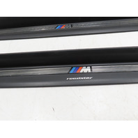 00 BMW Z3 M #1313 Trim Set, Door Sill "M" Script 51478397502, 51478397501