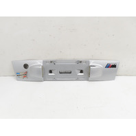 00 BMW Z3 M #1313 Trim, Trunk Lid Emblem License Plate Panel 2693055