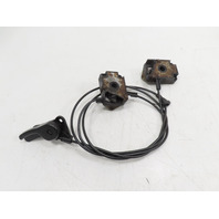00 BMW Z3 M #1313 Lock Latch Pair W/ Cable, Hood Release