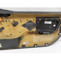 00 BMW Z3 E36 3.0L #1314 Door Panel, Oregon Leather Left Black 99-02