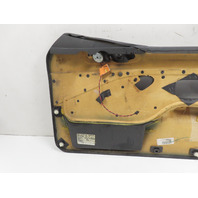 00 BMW Z3 E36 3.0L #1314 Door Panel, Oregon Leather Left Black 99-02