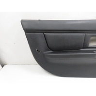 00 BMW Z3 E36 3.0L #1314 Door Panel, Oregon Leather Left Black 99-02