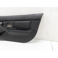 00 BMW Z3 E36 3.0L #1314 Door Panel, Oregon Leather Right Black 99-02