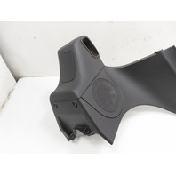 00 BMW Z3 E36 3.0L #1314 Trim Pair, Rear Quarter Lateral w/ Roll Bar Black