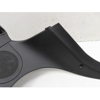 00 BMW Z3 E36 3.0L #1314 Trim Pair, Rear Quarter Lateral w/ Roll Bar Black