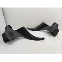 00 BMW Z3 E36 3.0L #1314 Trim Pair, Rear Quarter Lateral w/ Roll Bar Black